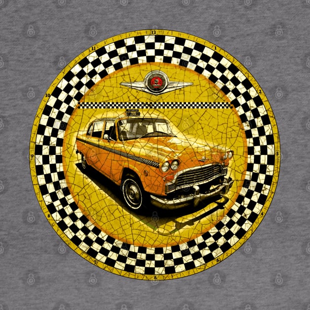 Checker Taxi NY by Midcenturydave